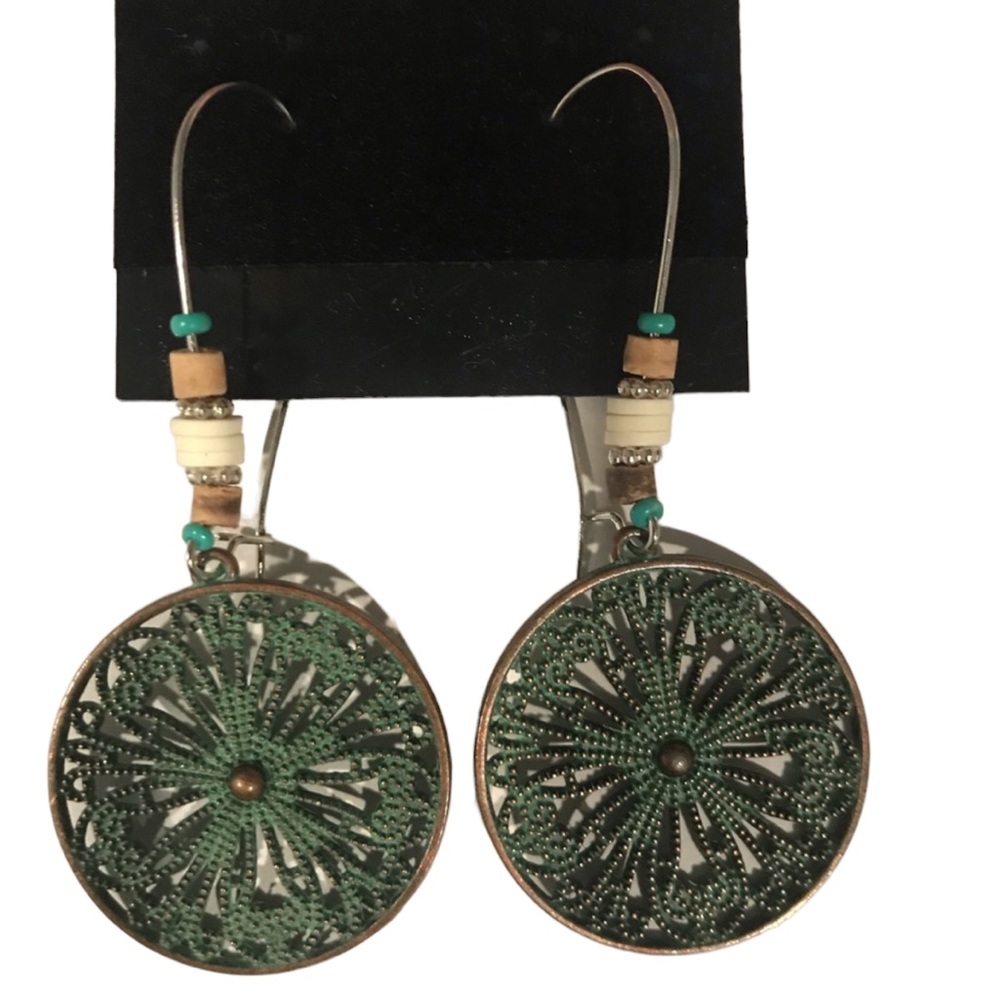Boho Style Earrings. CL/GR 06 - Picture 1 of 1